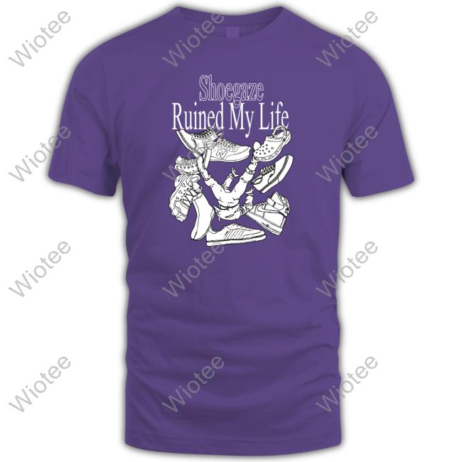 Shoegaze Ruined My Life Edition Limited T-Shirt Black Shoegaze Ruined My Life Long Sleeve Tee Enola
