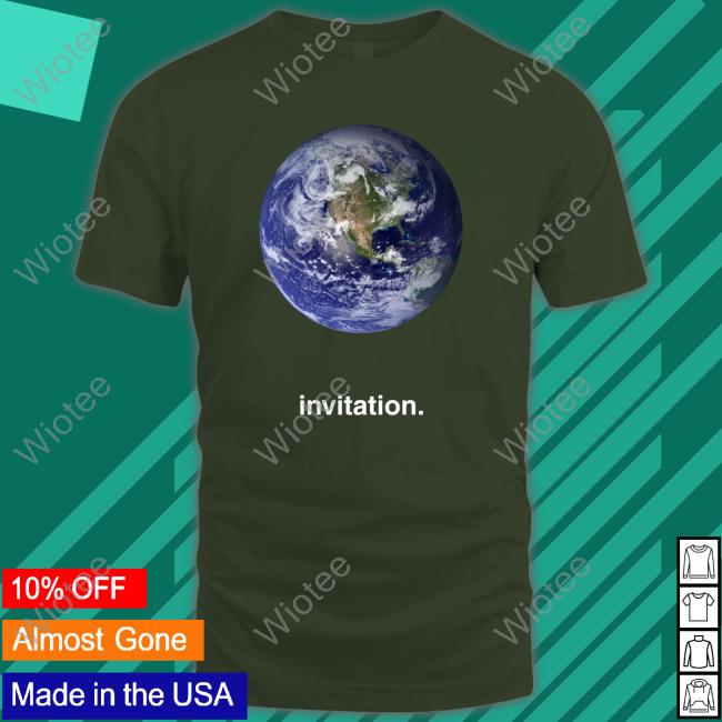 The Earth Invitation Long Sleeve Tee