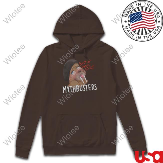 Mythbusters Walrus Bustin Feels Good T Shirt Walrus Bustin Feels Good Shirt