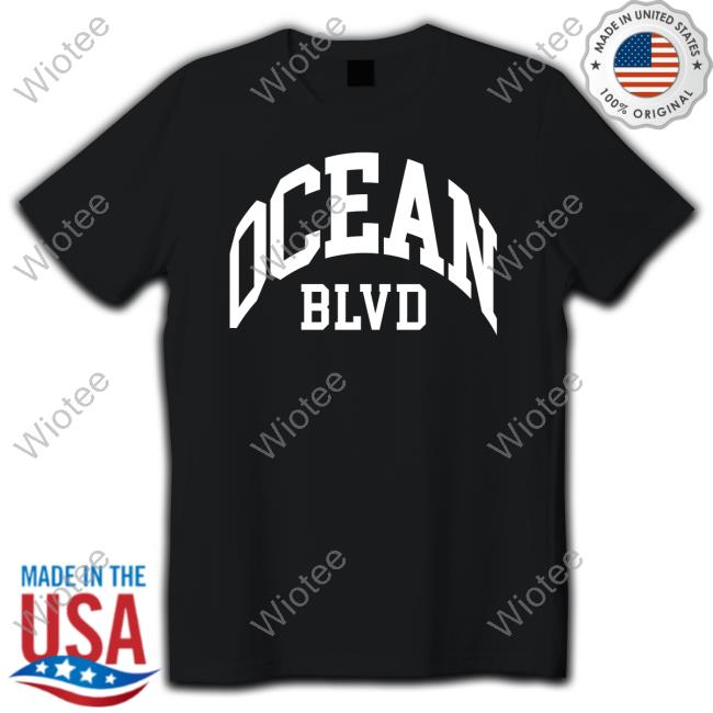 Official Ocean Blvd Shirts H&M Merch Ocean Blvd T Shirt