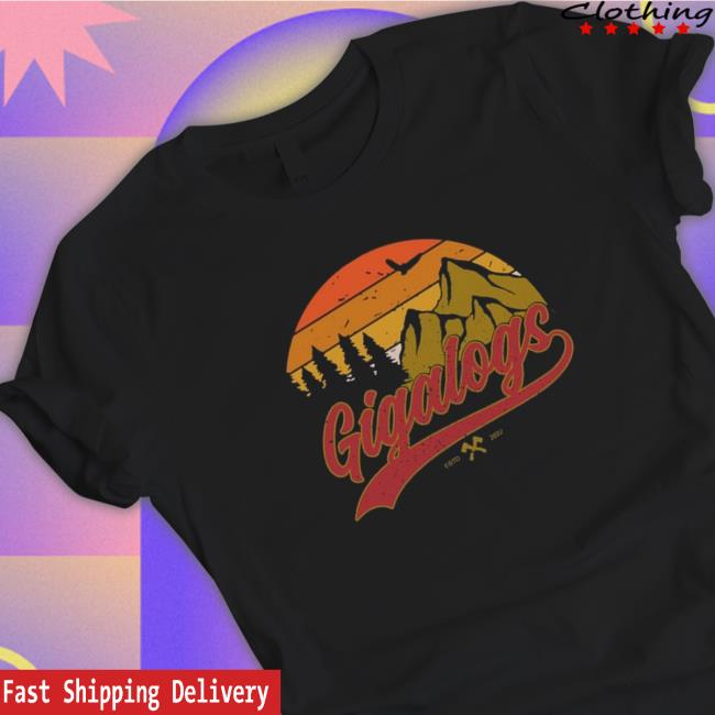 Official Gigalogs Sunset Estd 2022 Long Sleeve Tee