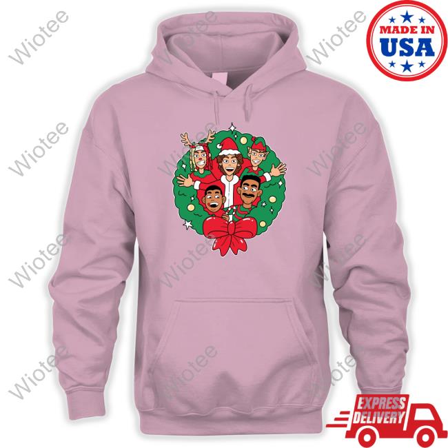 Wreath Christmas T Shirt Benitez Merch Wreath Christmas Shirt Baylenlevine