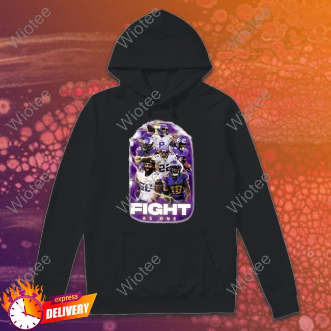 Minnesota Vikings Dalvin Cook Fight As One T Shirts Dalvin Cook Fight As One Tee Shirt Minnesota Vikings