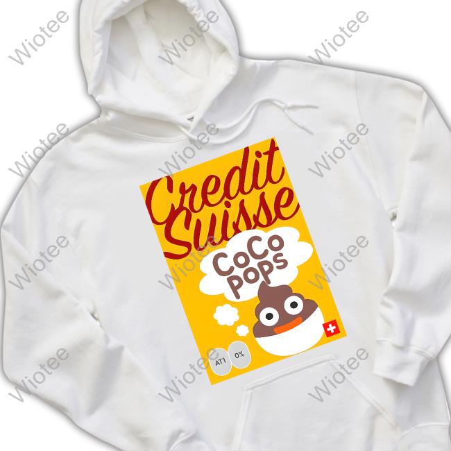 Credit Suisse Shirt Credit Suisse CoCo Pops Hoodie