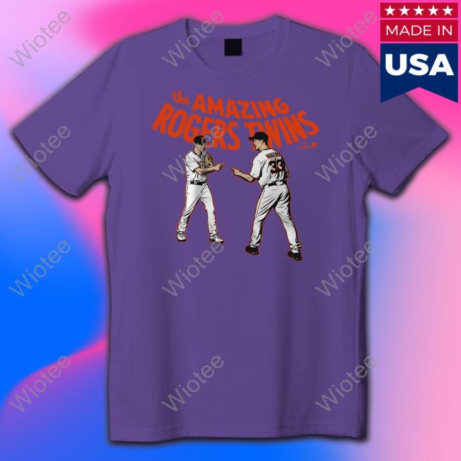 The Amazing Rogers Twins Shirt The Amazing Rogers Twins Shirt