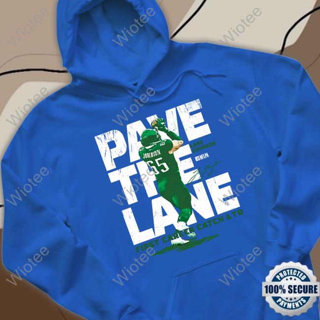 Lane Johnson Philadelphia Pave The Lane T-Shirt Lane Johnson Philadelphia Pave The Lane Tee Shirts