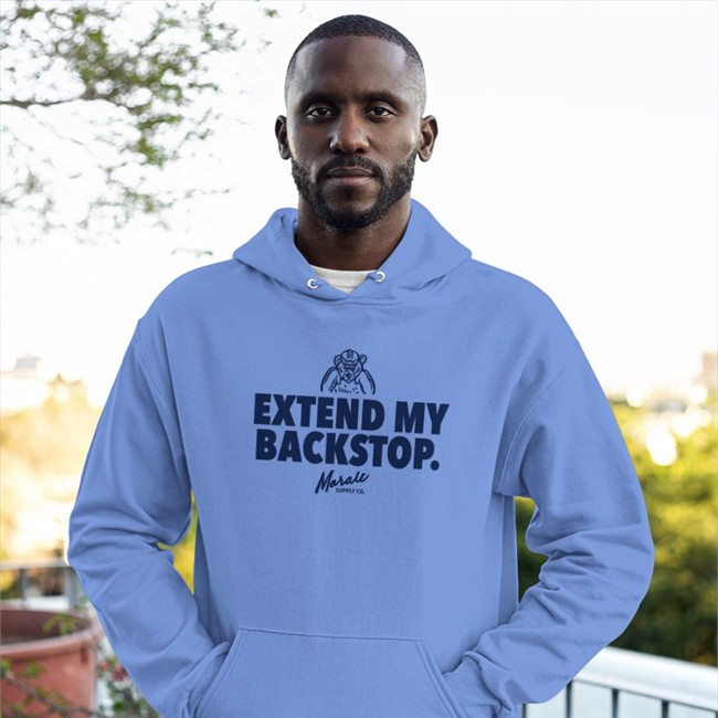 Dom Moralesupplyco Extend My Backstop T Shirt Extend My Backstop Shirt Moralesupplyco
