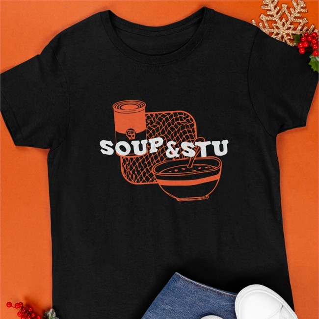 Soup & Stu Tee Shirt Kennedy Soup & Stu Tee Shirt Nationgear