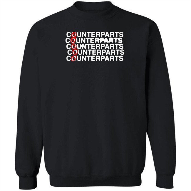 Counterparts Merch Counterparts Stacked Logo Long Sleeve Shirt