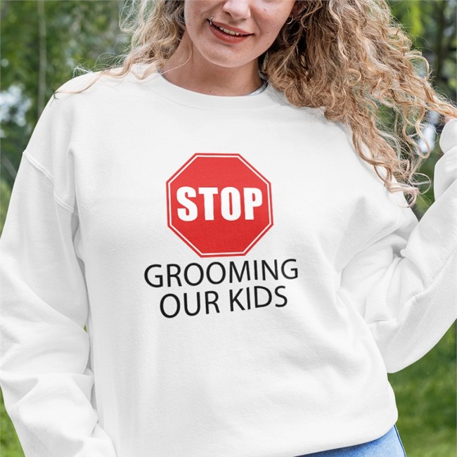 Stop Grooming Our Kids Tee Libs Of Tiktok Merch Alejandra Caraballo Libs Of Tiktok Merch Stop Grooming Our Kids T Shirt