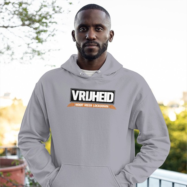 De Jensen Show Merch Vrijheid Nooit Meer Lockdown Tee Robert Pijkeren