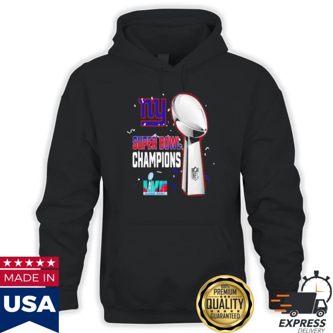 New York Giants Super Bowl Lvii 2023 Champions t- shirt