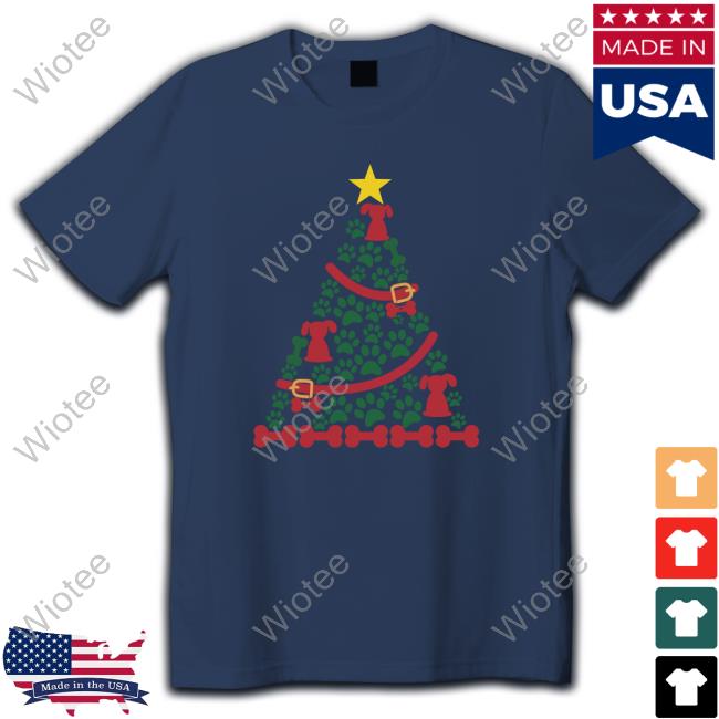 Wicked Naughty Merch Official Dog Christmas Shirt