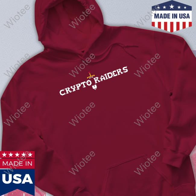 Official Crypto Raiders Hoodie Official Crypto Raiders Hoodie