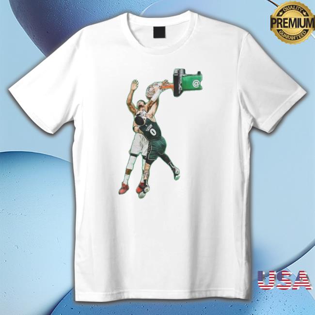 Tatum Dunking Basketball Tee Shirt