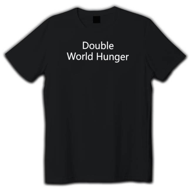 Official Double World Hunger Tee Shirt