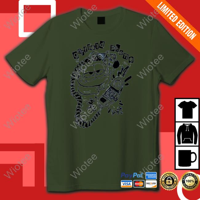 Official Garfield phone Shirt 2022
