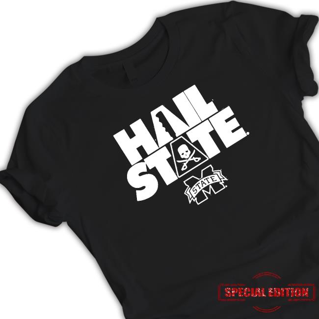 Blue 84 Mike Leach Maroon Mississippi State Bulldogs Hail State TShirts