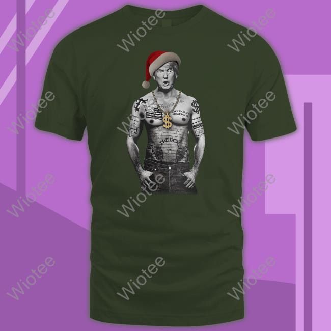 The Officer Tatum Merch Trump The Santa Don Merry Christmas Sweatshirt