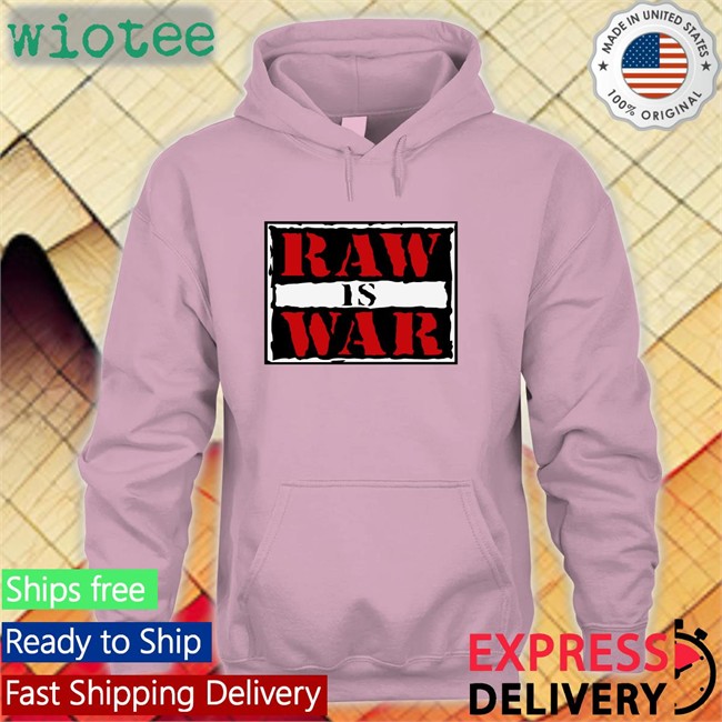 Shop Kohl’s Merch Raw Is War Offical Hoodie Black 90sWWE