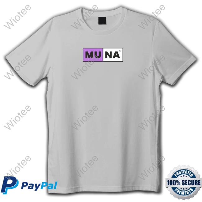 Muna Merch Sad Soft Pop Songs Logo Brown hoodie
