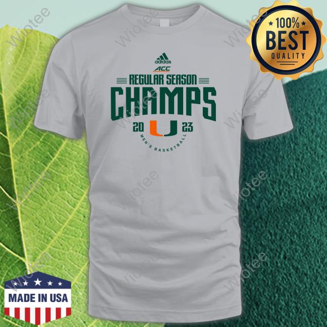 allCanes ACC Regular Season Champions 2023 T-Shirt