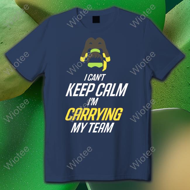 I Can't Keep Calm I'm Carrying My Team Sweatshirt Frogger