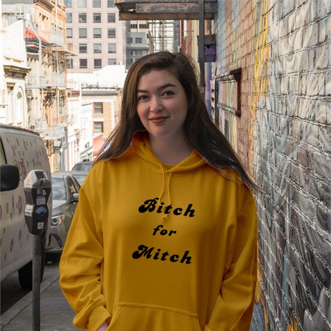 Bitch For Mitch Tank Top Hl Daily On Tour Bitch For Mitch Hooded Sweatshirt Hldtour