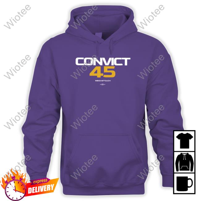 Convict 45 Meidastouch T-Shirt Steve L Official Convict 45 Meidastouch Navy Tee Shirt