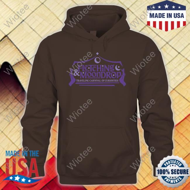 Critical Role Merch Fletching & Moondrop Traveling Carnival Of Curiosties Long Sleeve Tee Fletching & Moondrop T Shirt