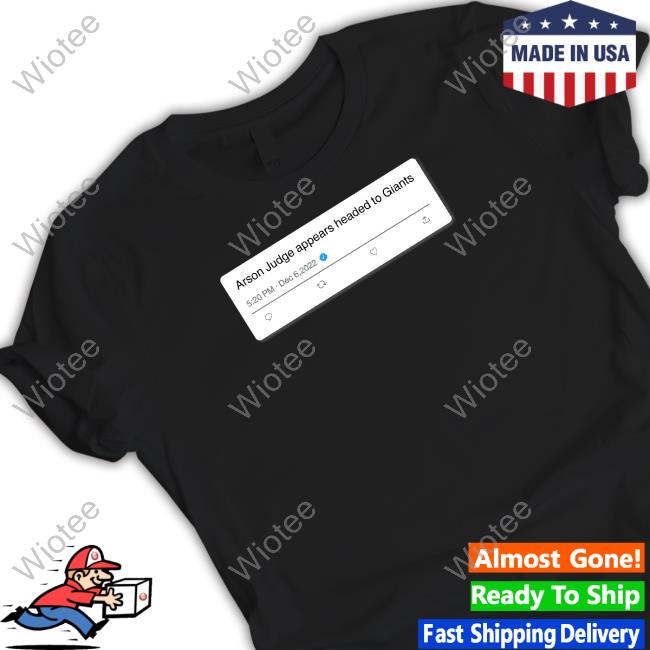 Arson Judge Appears Headed To Giants T-Shirt Jonny's Lasagna