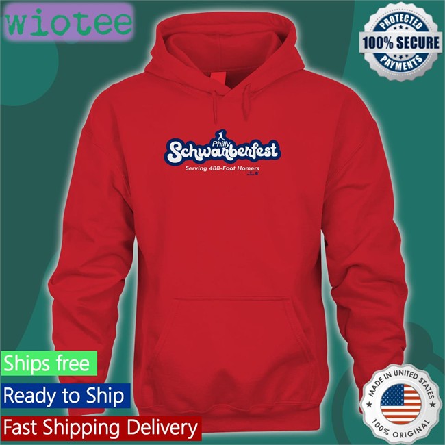 Breakingt Kyle Schwarber Schwarberfest Serving 488 Foot Homers T Shirt