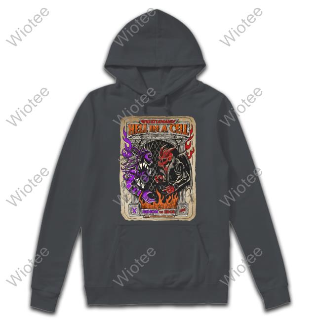 Wrestlemania Hell In A Cell Demon Vs Edge T Shirt Wrestlemania Hell In A Cell Demon Vs Edge Shirts
