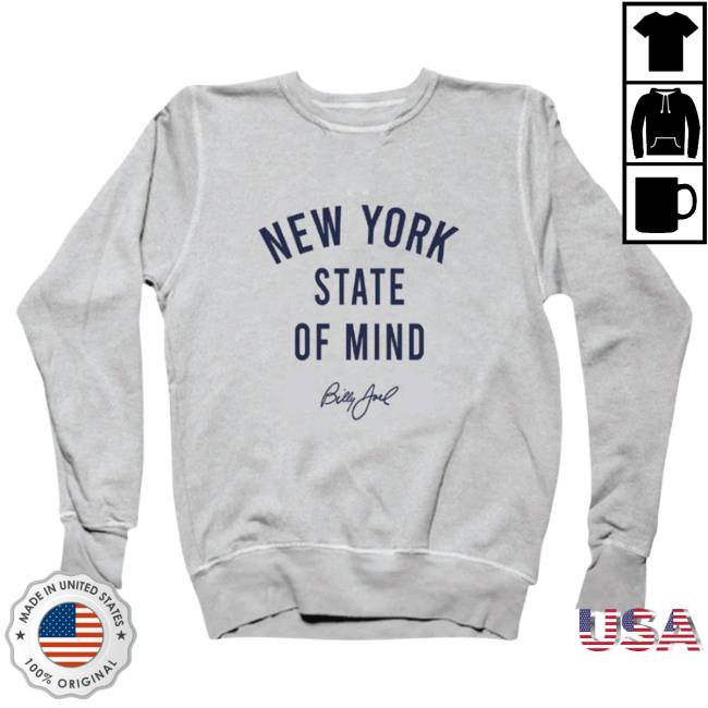 Official Billy Joel Merch Store Billy Joel "NYSOM" Hood Billy Joel Shop BillyJoel