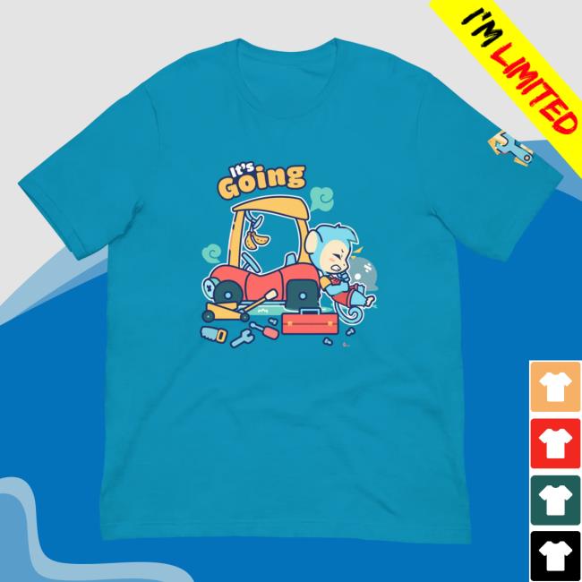 Official Pretend Again It's Going.... T-Shirt Aqua (OwO / Oh Woah! Shirt)