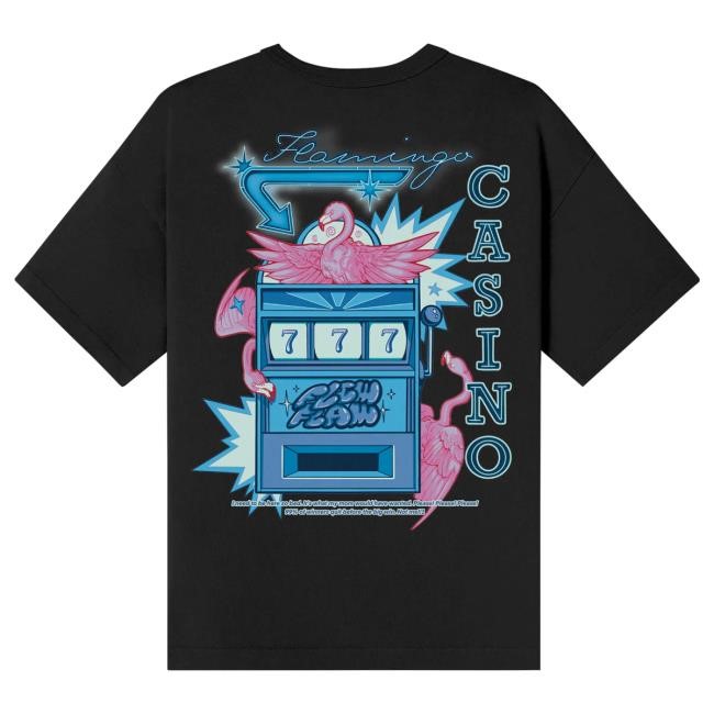 Official Flim Flam Merch Flamingo Casino Adult New Shirt FlimFlam