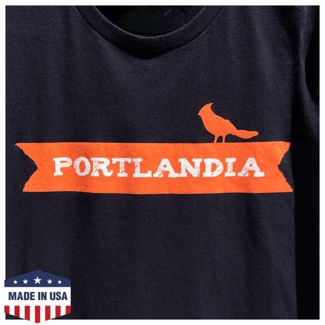 Official Portlandia Clothing Store Portlandia Logo Black New Shirt Official Portlandia Clothing Store Portlandia Logo Black Attractive Shirt