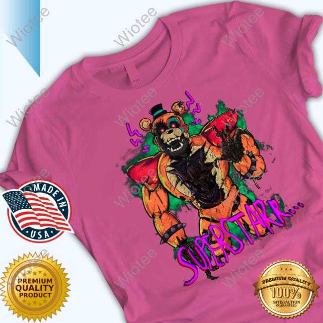 Official Superstarr Glamrock Freddy Tee