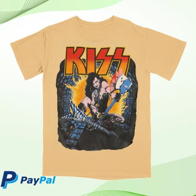 KISS Official Merch Store Rocks The World Vintage Shirt KISS Clothing Shop KISS Apparel Animalize 40Th Anniversary Collections