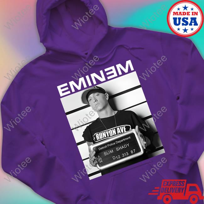Official Eminem Merch Arrest T-Shirt Arrest Shirt