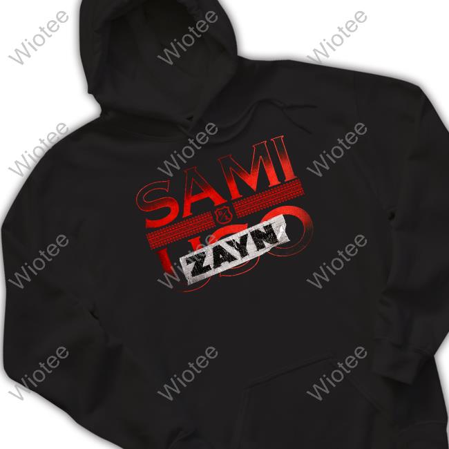 Official Sami Uso Zayn Long Sleeve Tee Sami Uso Zayn Limited Edition Shirts