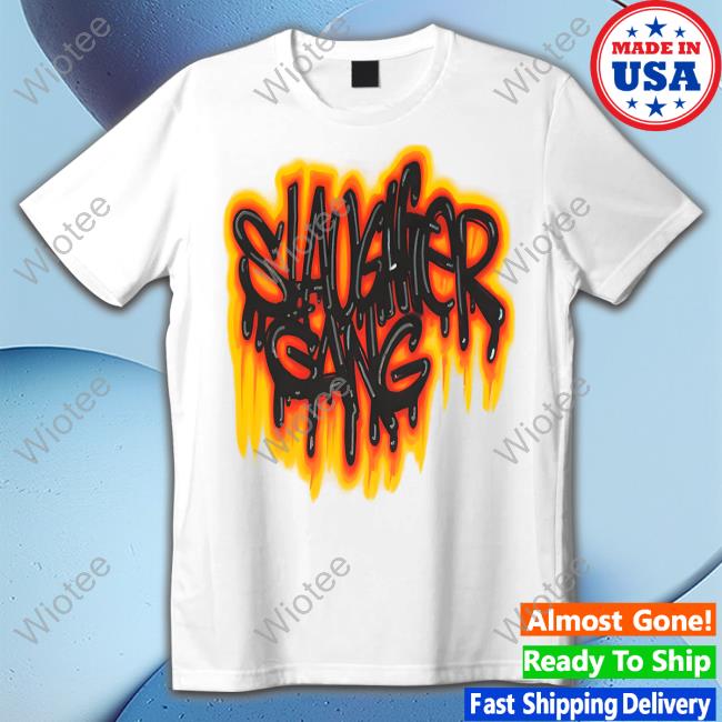 Official 21 Savage Merch Slaughter Gang Drip Tee