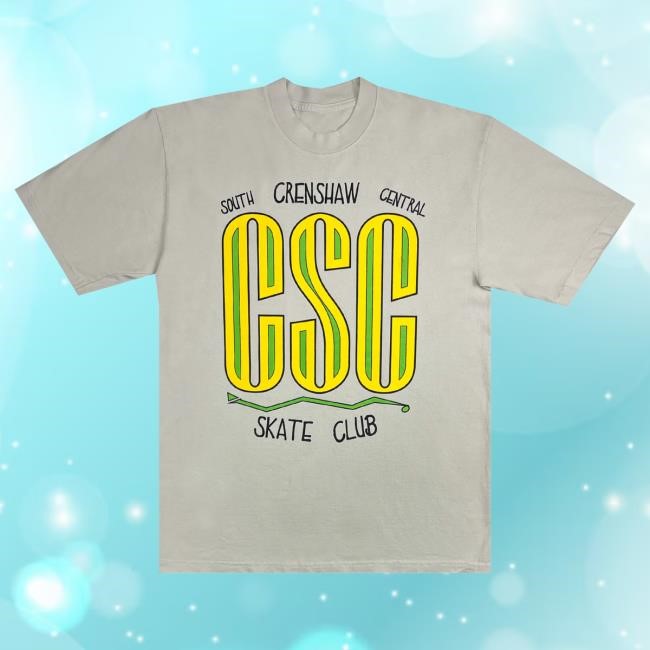 Official Crenshaw Skate Club TRIBE T-Shirts Official Crenshaw Skate Club TRIBE Shirt