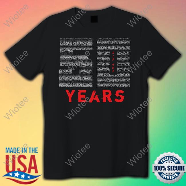 "50 Years" Of Hip Hop T-Shirt