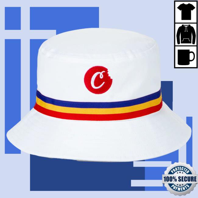 Official Cookies Merch Store Cookies Spring 2 Palisades BucketHat White Apparel Clothing Shop Cookiessf