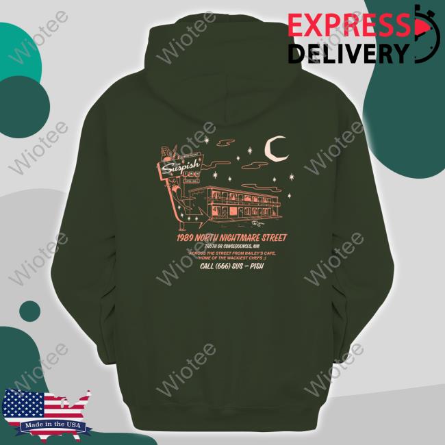 Bailey Sarian: Suspish Inn Zip Hoodie Bailey Sarian: Suspish Inn Zip Hoodie