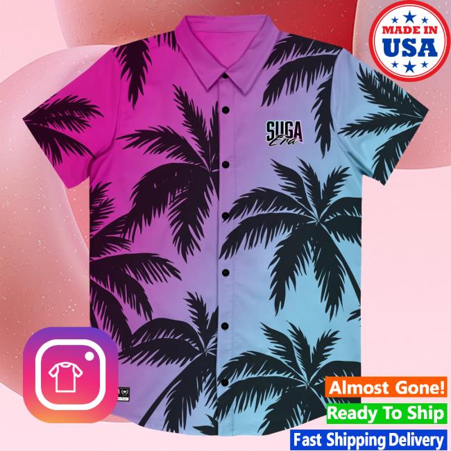 Official Suga Sean Merch Store Mr. Miami Button Up Attractive Shirt The Suga Shop Sugashop