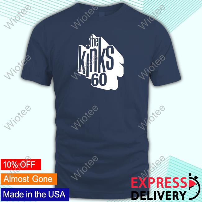 The Kinks 60 Logo T Shirt