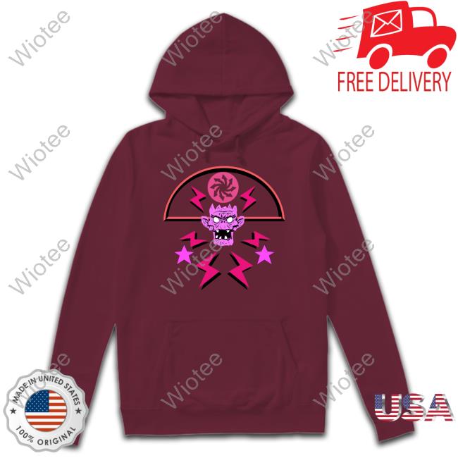 Official Gorillaz Merch Cult Logo Hoodie Gorillaz Cult Logo Shirt