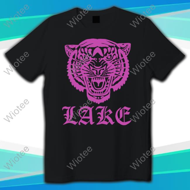 Official Brandon Lake Shop Pink Lion Vintage Black Shirt